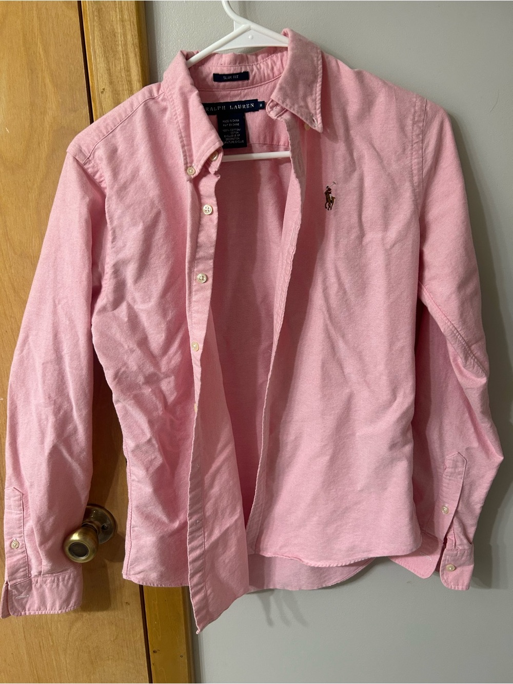Ralph Lauren Light Pink Oxford Button-Down Shirt - Men